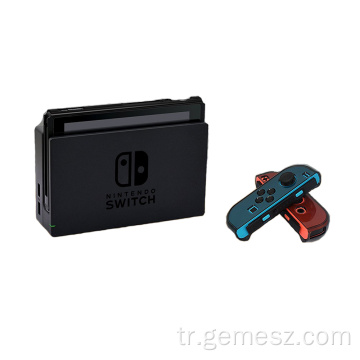 Nintendo Switch Konsolu için Sert Kristal Şeffaf Kılıf